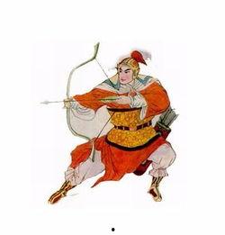 小李广花荣,英勇善战，侠义风流的传奇英雄